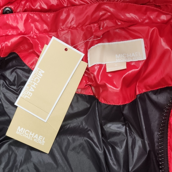 Michael Kors Nylon Women's Puffer Jacket Sz M - Picture 5 of 12